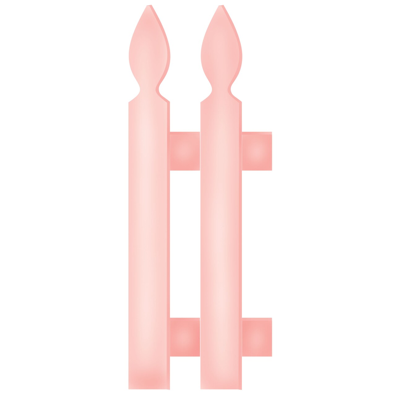 Picket Fence Wall Stencil | 1561 by Designer Stencils | Pattern Stencils | Reusable Stencils for Painting | Safe & Reusable Template for Wall Decor | Try This Stencil Instead of a Wallpaper | Easy to Use & Clean Art Stencil Pattern